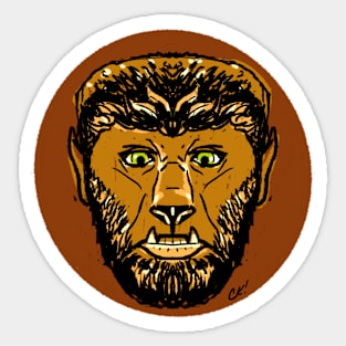 Wolfman Sticker